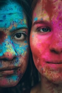 Photo Of Woman With Face Paint